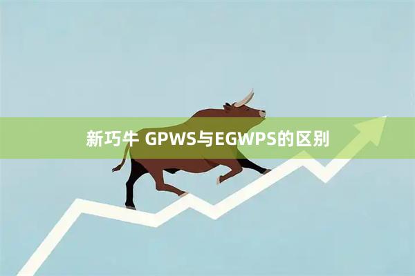 新巧牛 GPWS与EGWPS的区别